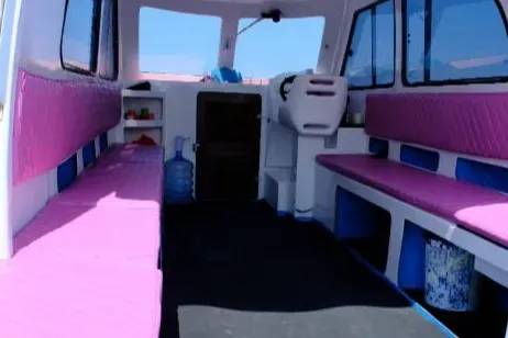 Inside Boat
