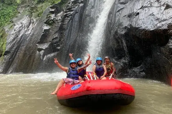 Ayung River Rafting with Waterfall