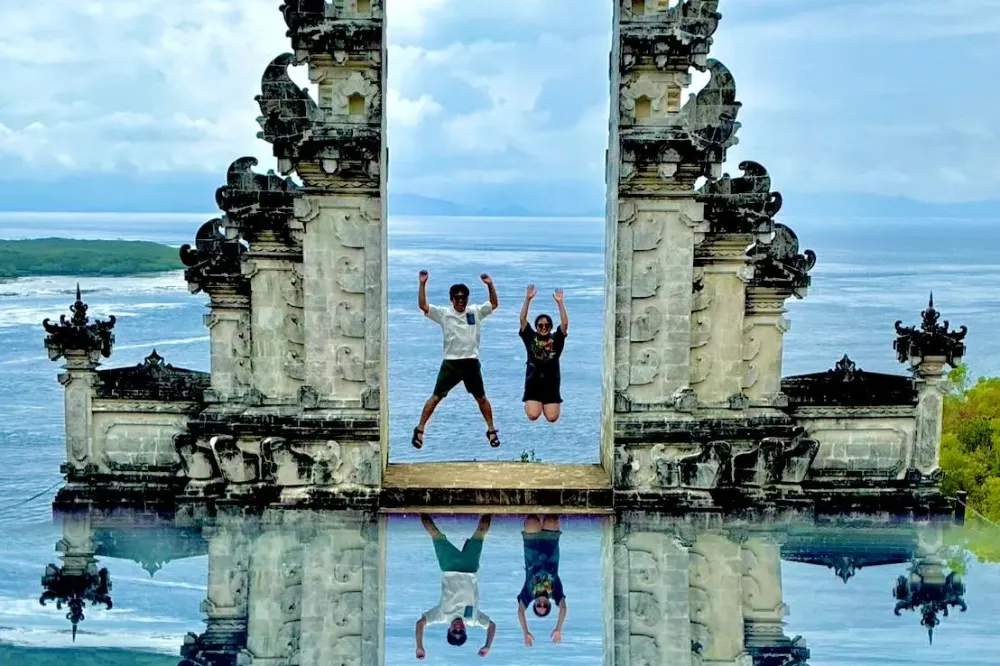 Gate of Heaven in the restaurant