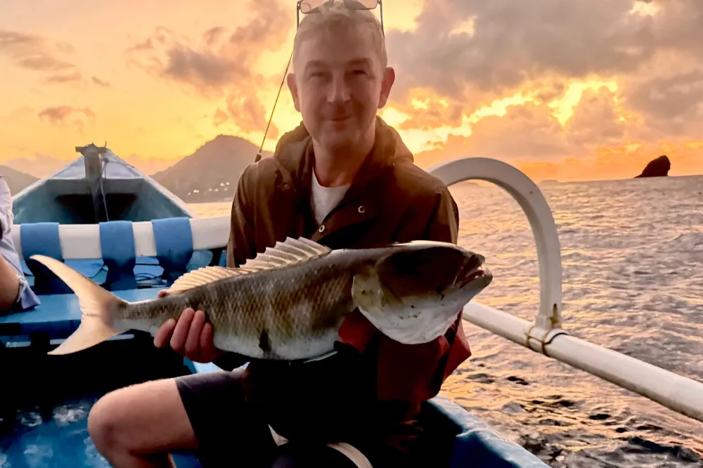 Fishing with Sunrise